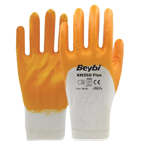 BEYBİ EL NİTRİL ELDİVEN KN350 FLEX NO: 10